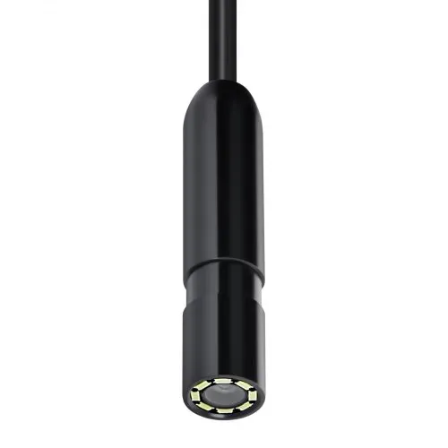 VEVOR Endoskopkamera mit Licht, 1920P HD-Endoskop für Android & iOS, Inspektionskamera mit 8 LED-Leuchten & 5 m langem Kabel, 2-fachem Zoom, wasserdichte IP67-Kanalkamera für Auto & Sanitär – Bild 10