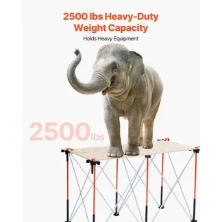 VEVOR tragbarer klappbarer Montageständer (1266 x 665 x 733 mm), zusammenfaltbare Werkbank Werkbankständer mit 1135 kg Tragkraft & Aufbewahrungstasche (keine Tischplatte) für Garage Werkstatt VEVOR tragbarer klappbarer Montageständer (1266 x 665 x 733 mm), zusammenfaltbare Werkbank Werkbankständer mit 1135 kg Tragkraft & Aufbewahrungstasche (keine Tischplatte) für Garage Werkstatt