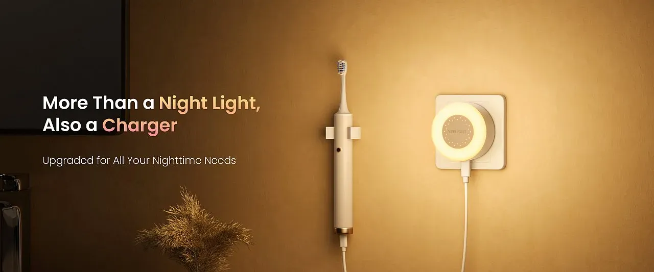 Yeelight USB Charger With Nightlight Function - Jelly 4 Plus – LED Produkt – Bild 2