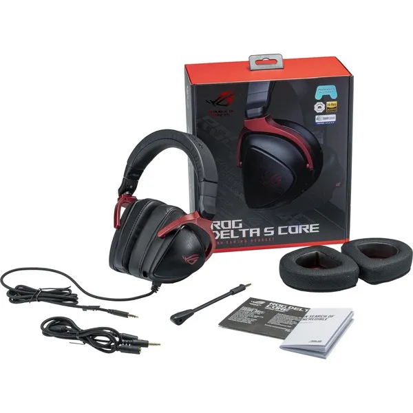 ASUS ROG Delta S Core Kopfhörer Kabelgebunden Kopfband Gaming Schwarz – Bild 7
