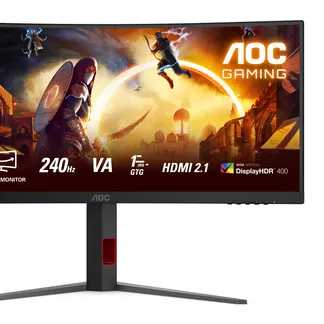 AOC G4 CU34G4Z Computerbildschirm 86,4 cm (34″) 3440 x 1440 Pixel Wide Quad HD LED Schwarz, Rot AOC G4 CU34G4Z Computerbildschirm 86,4 cm (34″) 3440 x 1440 Pixel Wide Quad HD LED Schwarz, Rot