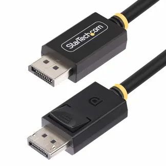 StarTech.com 2m DisplayPort 2.1 Kabel, VESA zertifiziert DP40 DisplayPort Kabel mit UHBR10/HDR/HDCP 2.2, 8K 60Hz/4K 144Hz mit DSC 1.2a, 1440p 240Hz, 40Gbps, DP Kabel, UHD DP Monitor Kabel/Bildschirmkabel, M/M StarTech.com 2m DisplayPort 2.1 Kabel, VESA zertifiziert DP40 DisplayPort Kabel mit UHBR10/HDR/HDCP 2.2, 8K 60Hz/4K 144Hz mit DSC 1.2a, 1440p 240Hz, 40Gbps, DP Kabel, UHD DP Monitor Kabel/Bildschirmkabel, M/M