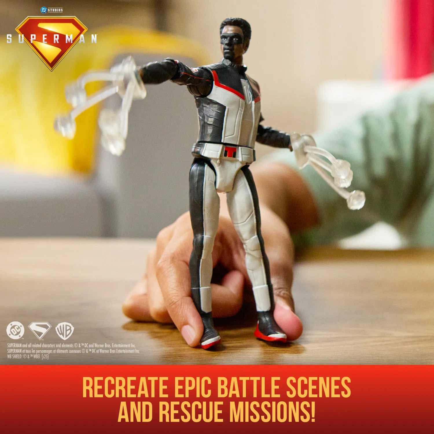 DC Comics Superman - 15cm Mr.Terrific Deluxe Action-Figur – Bild 5