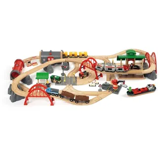 World Straßen und Schienen Bahn Set Deluxe World Straßen und Schienen Bahn Set Deluxe