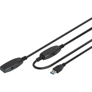 Aktives USB 3.2 Gen 1 Verlängerungskabel, 10 Meter Aktives USB 3.2 Gen 1 Verlängerungskabel, 10 Meter