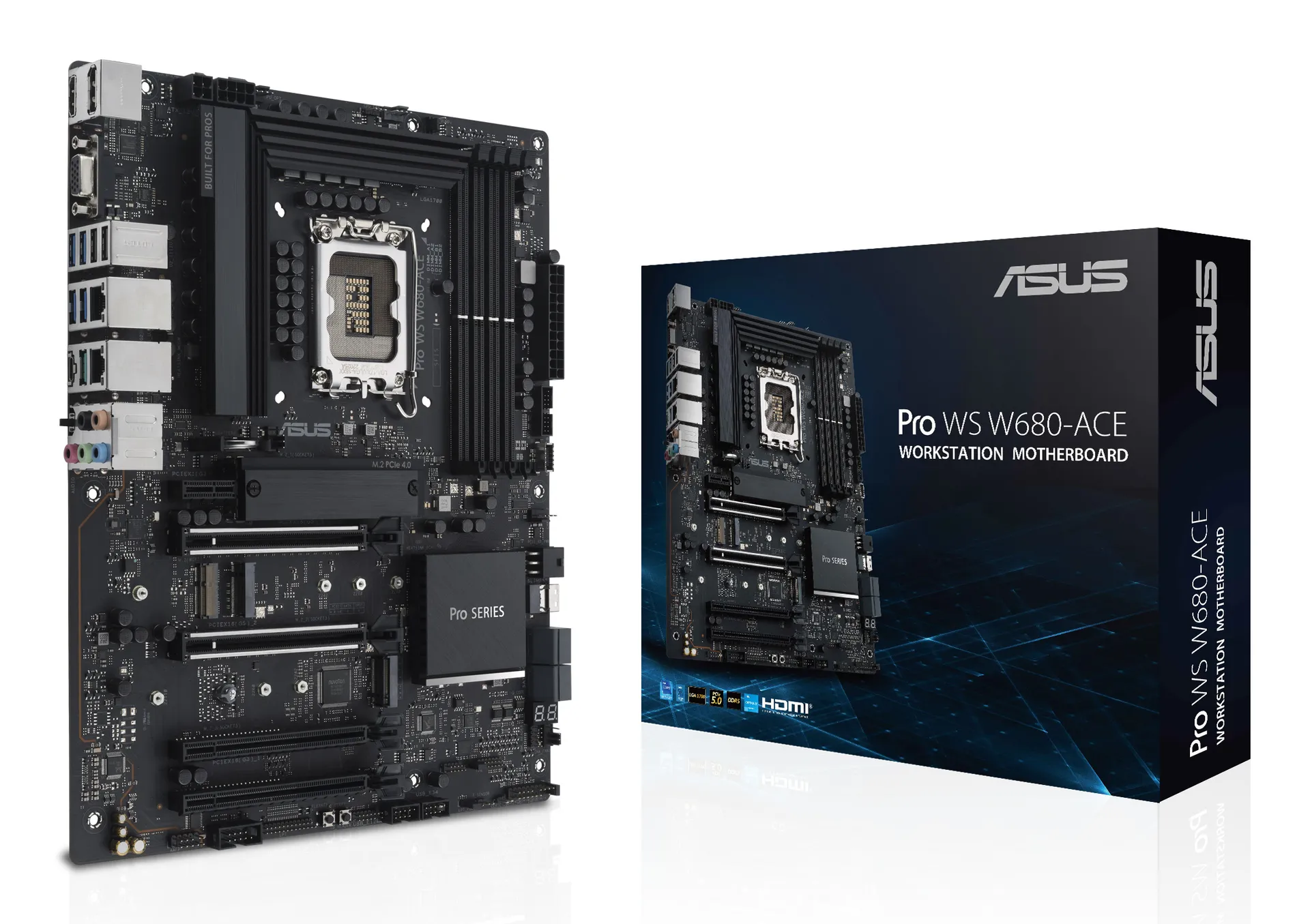 ASUS PRO WS W680-ACE Intel W680 LGA 1700 ATX ASUS PRO WS W680-ACE Intel W680 LGA 1700 ATX