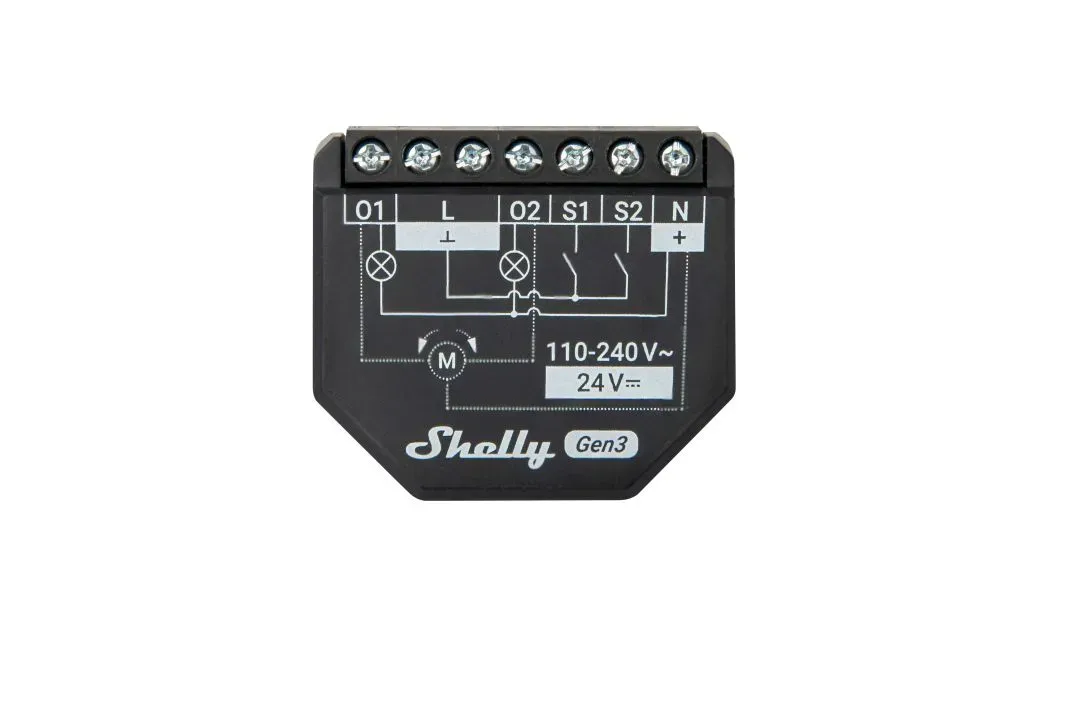 Shelly · Unterputz · "2PM Gen3" · Relais · max 16A · 2 Kanal · WLAN · BT – Bild 2