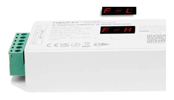MiBoxer D5-CX LED DMX 5-Kanal LED Controller – Bild 5