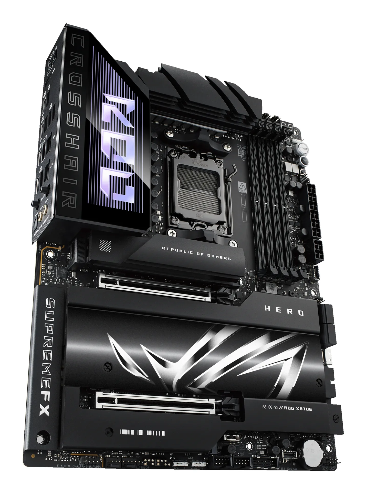 ASUS ROG CROSSHAIR X870E HERO AMD X870E Sockel AM5 ATX – Bild 7