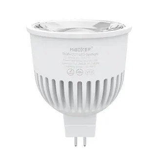 MiBoxer FUT112 LED Retrofit Gx 5,3/MR16 6W (RGB-CCT) 2,4 GHz smooth dim MiBoxer FUT112 LED Retrofit Gx 5,3/MR16 6W (RGB-CCT) 2,4 GHz smooth dim