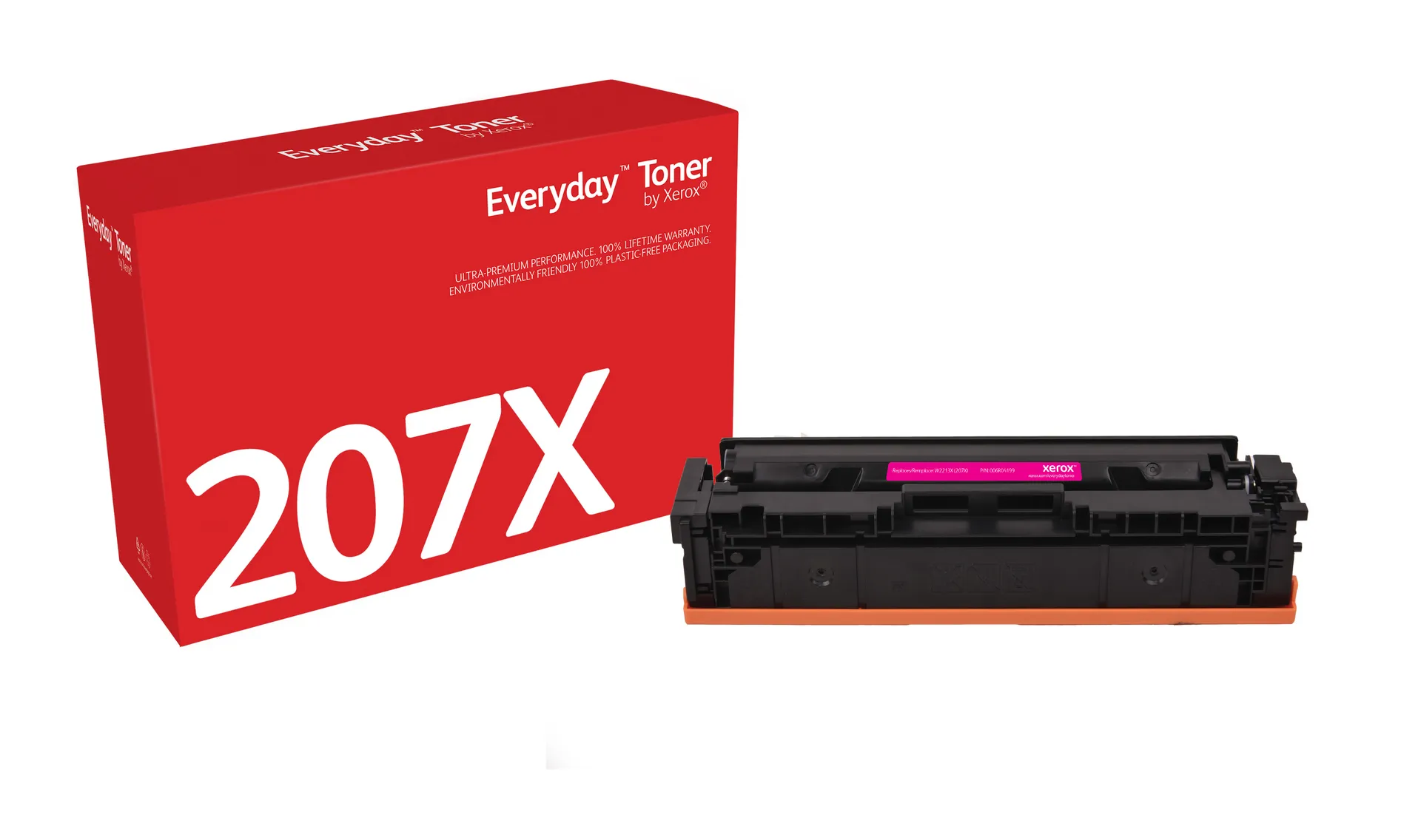 Everyday™ Magenta Tonermodul von Xerox kompatibel mit HP 207X (W2213X), Hohe Kapazität Everyday™ Magenta Tonermodul von Xerox kompatibel mit HP 207X (W2213X), Hohe Kapazität