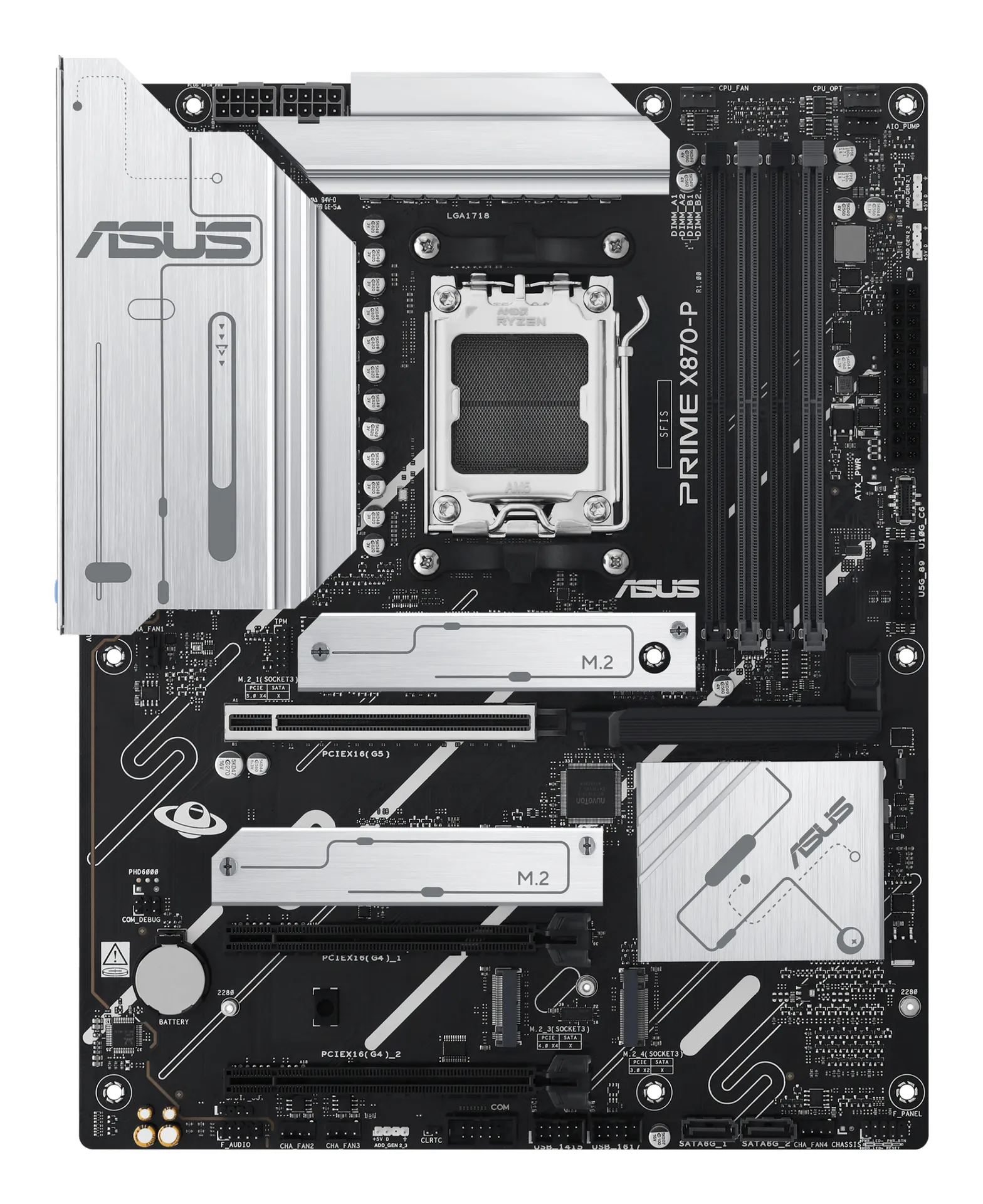ASUS PRIME X870-P AMD X870 Sockel AM5 ATX – Bild 2