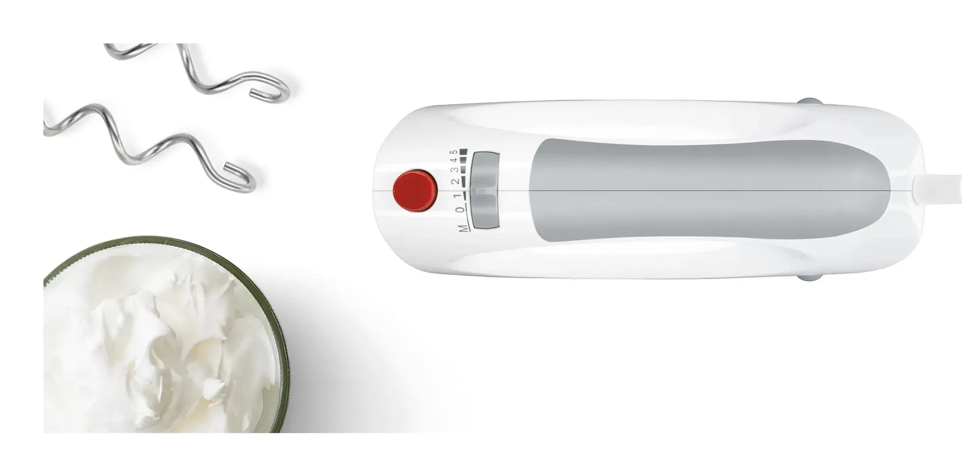 Bosch MFQ3530 Mixer Handmixer 450 W Weiß – Bild 3