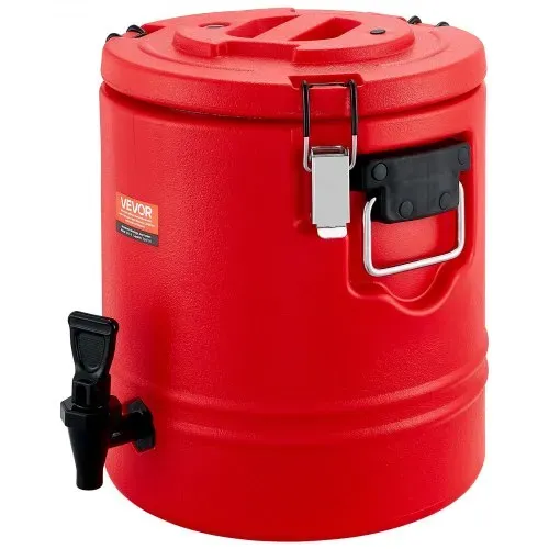 VEVOR isolierter Getränkespender 11,4 L Thermo-Getränkespender für Heiß- und Kaltgetränke mit Zapfhahn, lebensmittelechter Kühlkrug mit Innenseite aus 304er-Edelstahl, für Tee Kaffee Restaurant – Bild 10