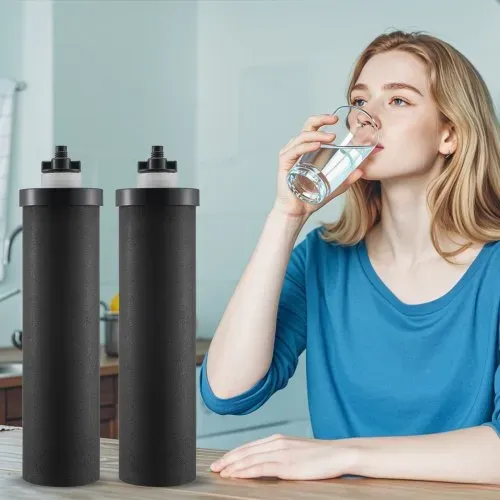 VEVOR Wasserfilter-Ersatz Reinigungselemente, Aktivkohle-Ersatzfilter 2er-Pack, leicht austauschbarer Wasserfilter, Schwerkraft-Wasserfiltersystem Ersatz, kompatibel mit den meisten Marken – Bild 7