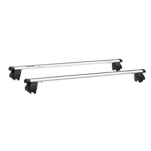 VEVOR 2 x Dachgepäckträger Querträger 90 kg Tragkraft, Abschließbare Dachträger für PKW SUV, Passend für Erhöhte & Bündige Dachreling, 180-1035 mm Relingabstand, für Dachbox Kanu Fahrrad Transportkorb – Bild 8