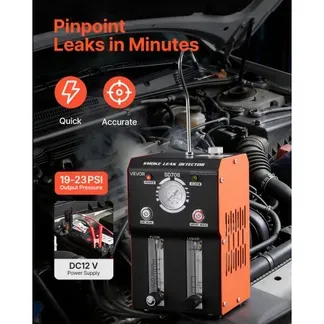 VEVOR Lecksuchgerät mit Rauchgenerator für Kfz 12 V EVAP Vakuumdiagnosegerät mit Integrierter Luftpumpe Manometer Durchflussmesser Ölstandsanzeige 2 Modi für Pkw Motorrad Lkw Boot und ATV VEVOR Lecksuchgerät mit Rauchgenerator für Kfz 12 V EVAP Vakuumdiagnosegerät mit Integrierter Luftpumpe Manometer Durchflussmesser Ölstandsanzeige 2 Modi für Pkw Motorrad Lkw Boot und ATV