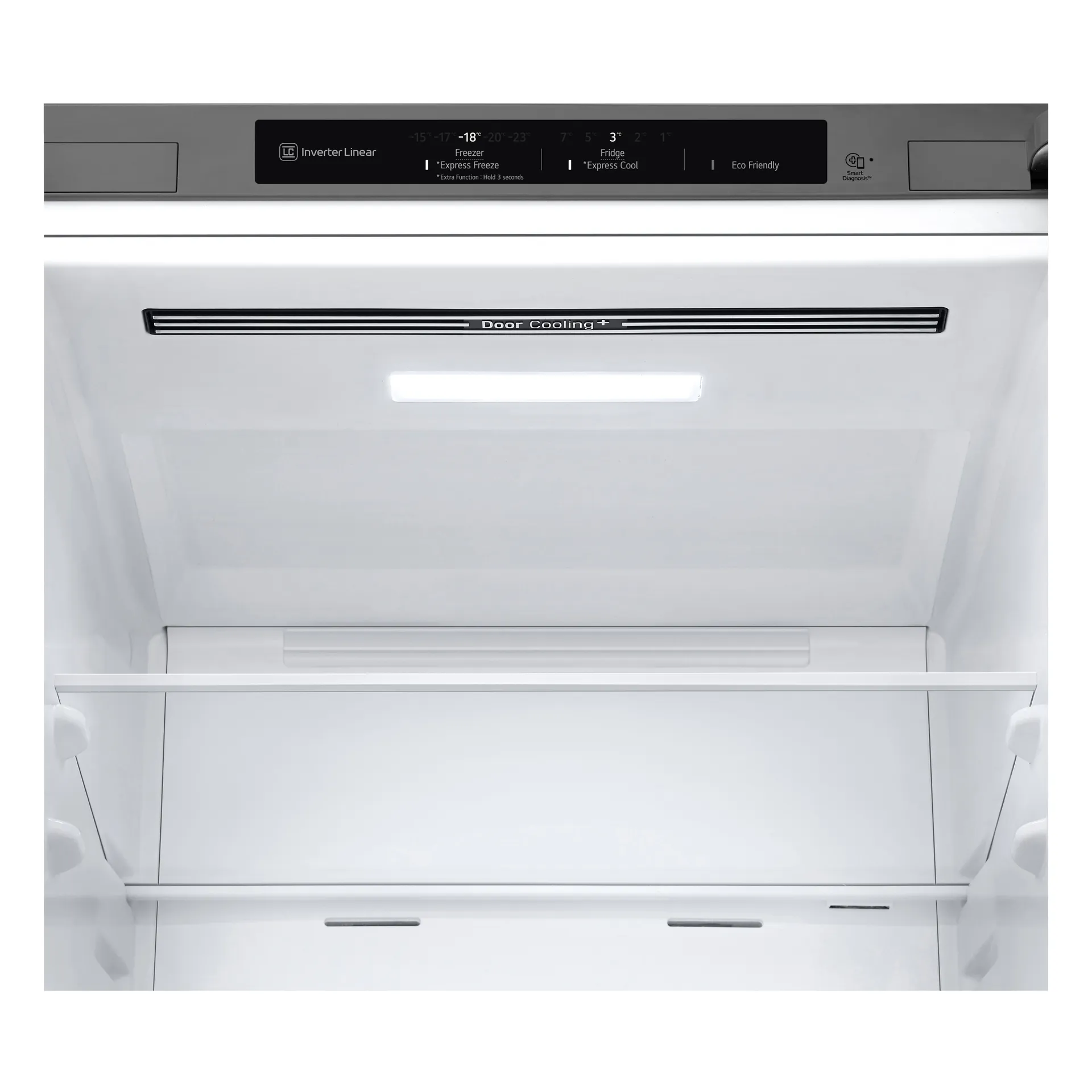 LG GBV3100CPY.APYQEUR Kühl- und Gefrierkombination Freistehend 344 l Silber – Bild 4