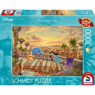 Thomas Kinkade Studios: Disney Dreams Collection – Jasmine Dancing in the Desert Sunlight, Puzzle Thomas Kinkade Studios: Disney Dreams Collection – Jasmine Dancing in the Desert Sunlight, Puzzle