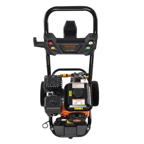 VEVOR Benzin-Hochdruckreiniger, 3950 PSI 10 L/min, 2,6 GPM Terrassenreinger mit Kupferpumpe, Hochdruckpistole & Verlängerungsstab, 5-Düsen-Set, für Autos, Zäune, Häuser, Einfahrten, Terrassen – Bild 10