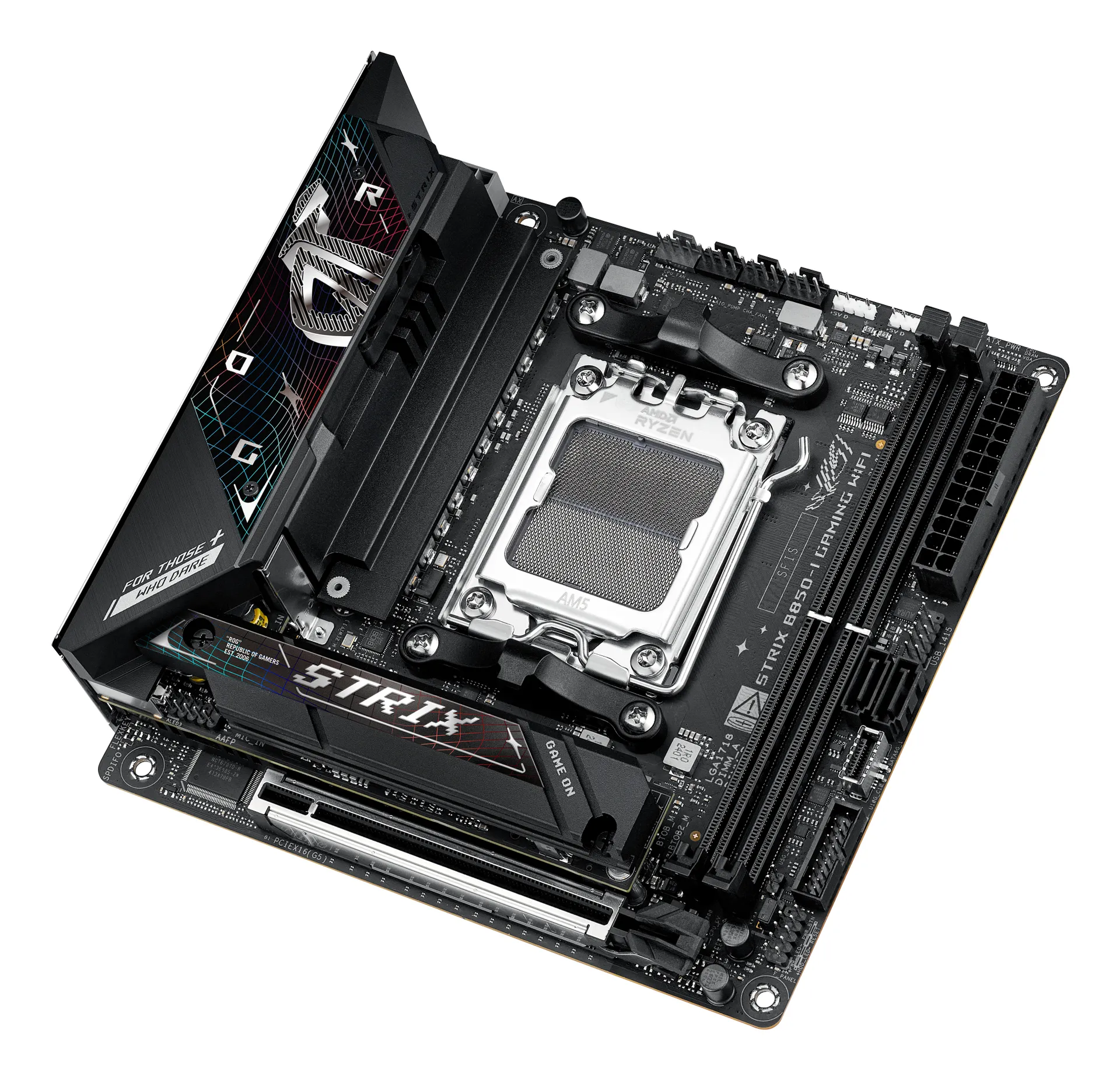 ASUS ROG STRIX B850-I GAMING WIFI AMD B850 Sockel AM5 mini ITX – Bild 6