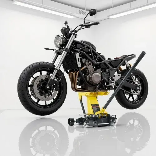 VEVOR Hydraulischer Rangierwagenheber 2 t Tragkraft, Flacher Wagenheber aus Stahl mit Einkolben-Schnellhubpumpe, Autoheber für Pkw, Motorräder und ATVs, 150–435 mm Hubbereich, Rennwagenheber – Bild 7