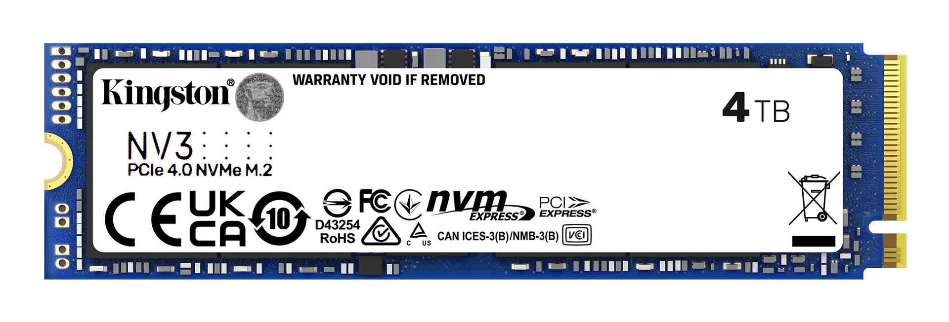 Kingston Technology 4000G NV3 M.2 2280 NVMe SSD – Bild 3