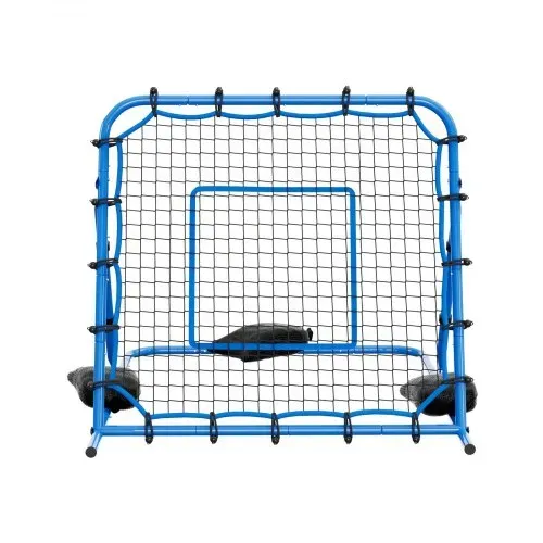 VEVOR Fußball Rebounder 108 x 109 cm, Rückprallnetz mit Verstellbarem Winkel & Robustem Eisenrahmen, PE-Trainingsnetz für Ballkontrolle & Passtraining, Balltrainingsgerät für Jugendliche & Erwachsene – Bild 9