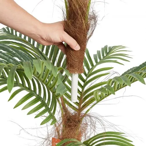 VEVOR 2x Areca Catechu Künstlich 800x800x1219mm Kunstpflanze PE Künstliche Pflanzen Plastikpflanzen im Topf Betelnusspalme Geruchslos Wasserdicht Ideal für Schlafzimmer Arbeitszimmer Wohnzimmer – Bild 10