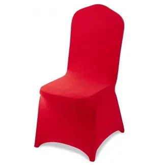 VEVOR Stuhlhussen Stuhlbezug 50 Stk. waschbarer & abnehmbarer Stuhlüberzug aus Polyester-Spandex für Hochzeitsfeiern Esszimmerbankette Restaurant, passend für Stühle (51 x 45 x 95 cm) Rot VEVOR Stuhlhussen Stuhlbezug 50 Stk. waschbarer & abnehmbarer Stuhlüberzug aus Polyester-Spandex für Hochzeitsfeiern Esszimmerbankette Restaurant, passend für Stühle (51 x 45 x 95 cm) Rot