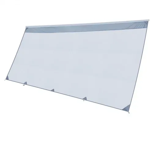 VEVOR Sonnenschutz (2 x 4,3 m) für Markisen (4,5 m), Markisen-Vorderwand aus Polyester-Netzgewebe, Doppelt Genähter & Atmungsaktiver Sichtschutz für Wohnmobil, Camping & Wohnwagen – Bild 8