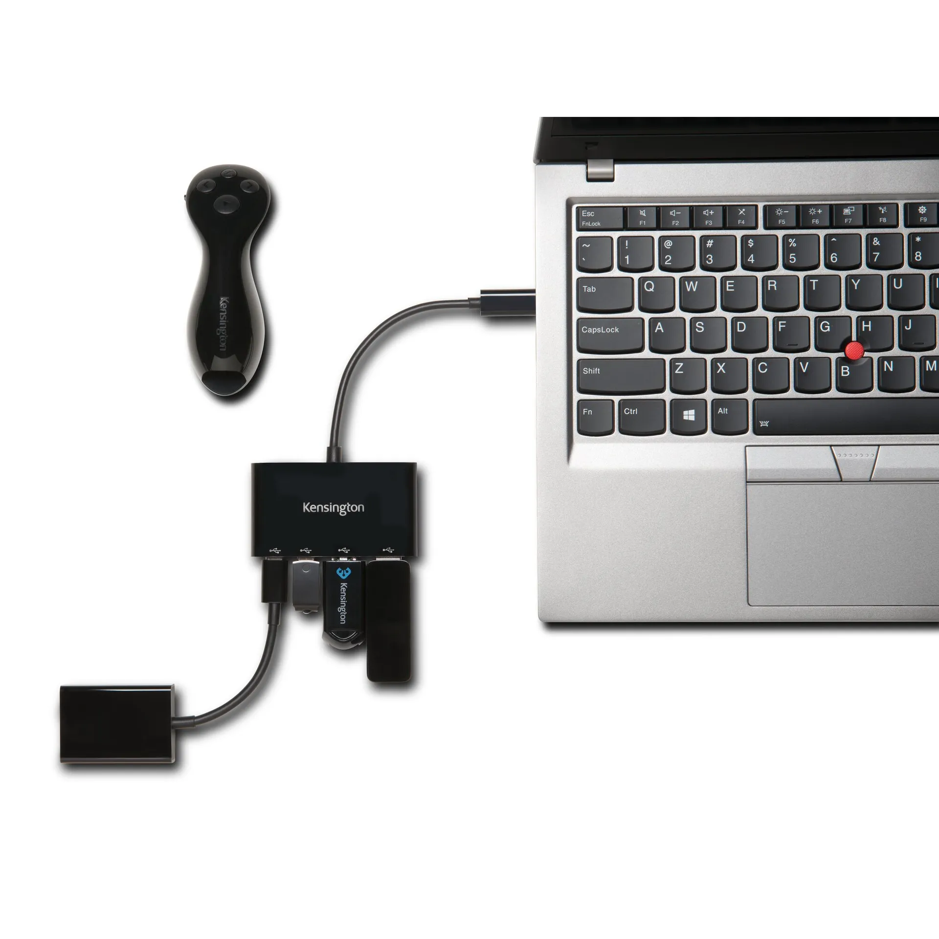 Kensington CH1000 USB-C 4-Port Hub – Bild 3