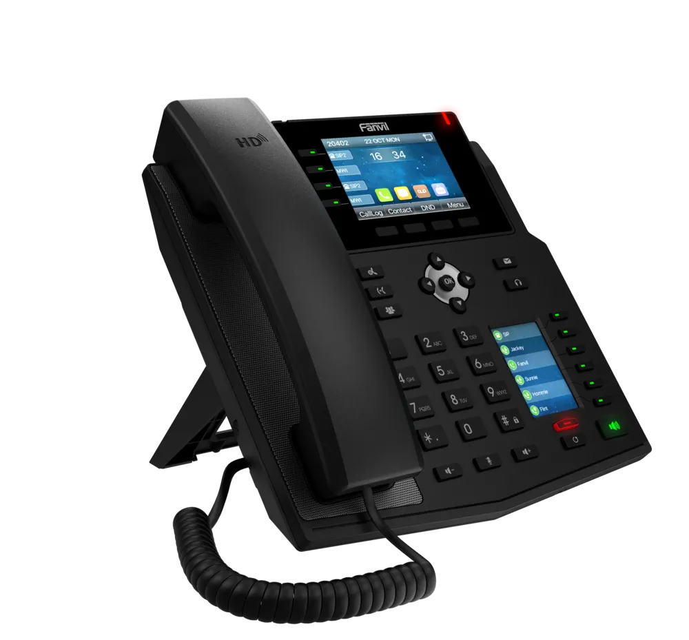 Fanvil X5U V2, High-end business phone with Gigabit / SIP / POE / Gigabit / USB-Port – Bild 4