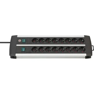 Premium-Alu-Line Steckdosenleiste 16-fach Duo Premium-Alu-Line Steckdosenleiste 16-fach Duo