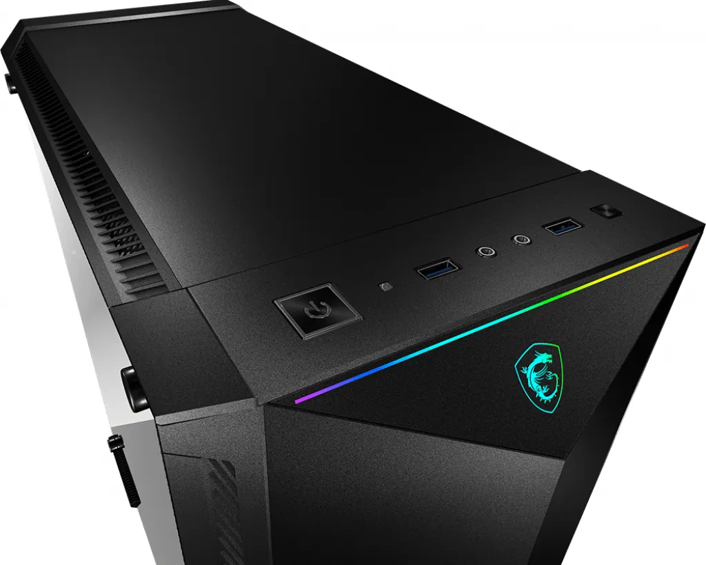 MSI MPG GUNGNIR 100 Computer-Gehäuse Midi Tower Schwarz – Bild 5