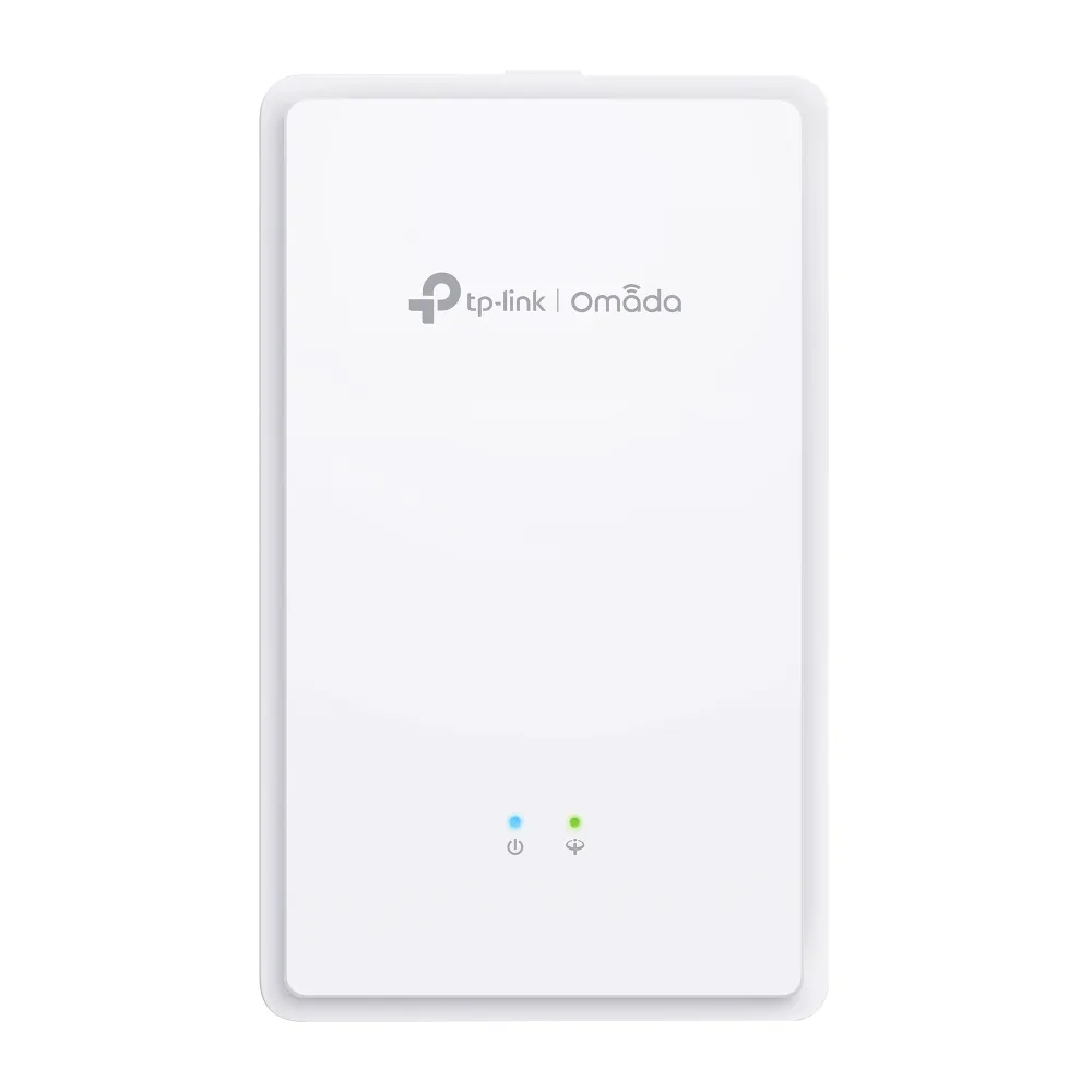 TP-Link Wireless AP WIFI6 • AX1800 • 2×2 • Indoor • 1 GPON • 1xFXS • 2x GbE • EAP610GP-Wall • Omada TP-Link Wireless AP WIFI6 • AX1800 • 2×2 • Indoor • 1 GPON • 1xFXS • 2x GbE • EAP610GP-Wall • Omada