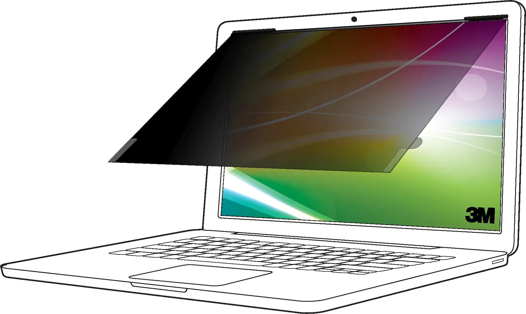 3M Bright Screen Blickschutzfilter für 13.3in Laptop, 16:9, BP133W9B 3M Bright Screen Blickschutzfilter für 13.3in Laptop, 16:9, BP133W9B