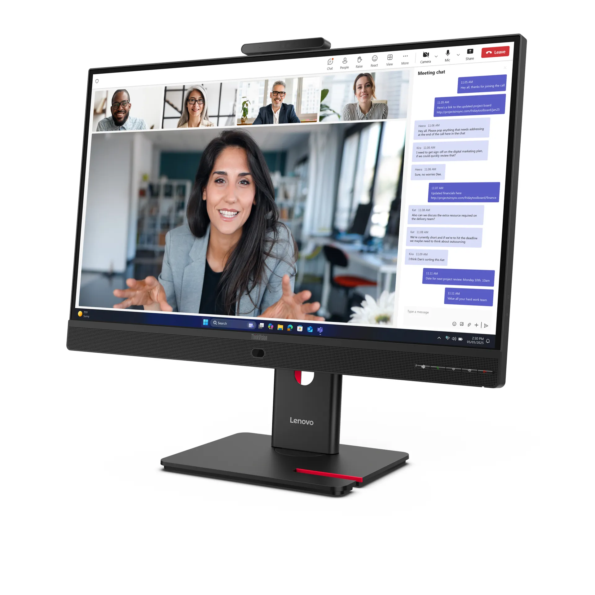 Lenovo ThinkVision T24-4v Monitor – Bild 3