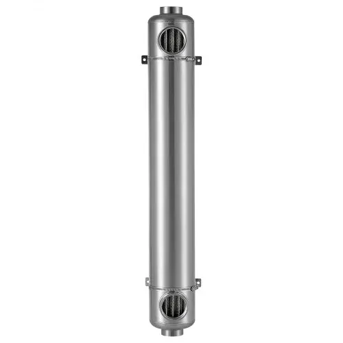 VEVOR Schwimmbad Wärmetauscher 175,8 kW, Edelstahl Schwimmbadheizer mit 30 Rohren, Pool-Wärmeüberträger mit 1,0 MPa Druck & 0,75 m² Wärmetauscherfläche, Wärmeaustauscher für Poolsystem Spa Heizung – Bild 10