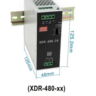 MEAN WELL Netzteil – 48V 480W Hutschiene MEAN WELL Netzteil – 48V 480W Hutschiene