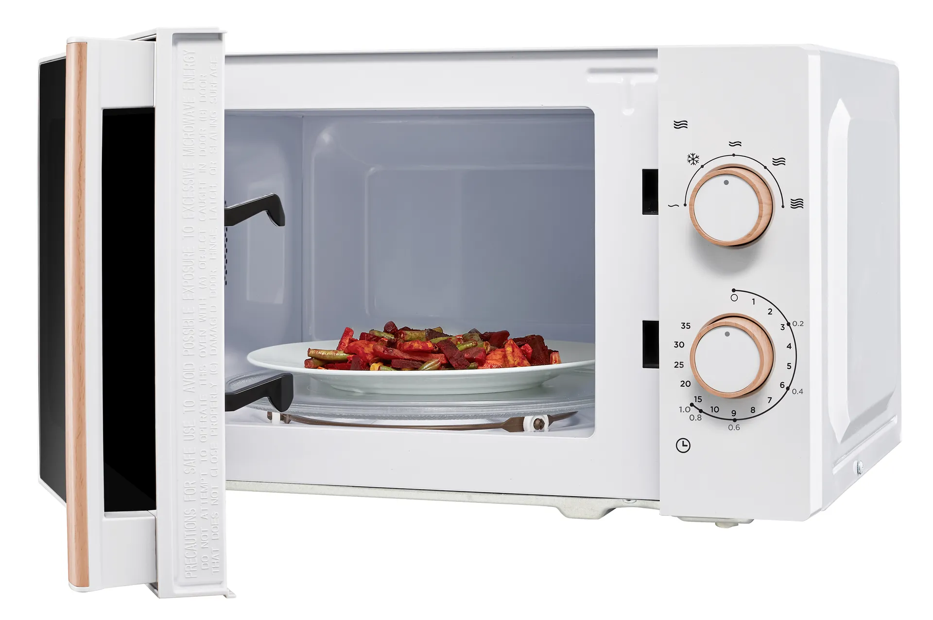 MEDION MD 10596 Mikrowelle 20L DE Weiß Solo-Mikrowelle Arbeitsplatte 700 W – Bild 5