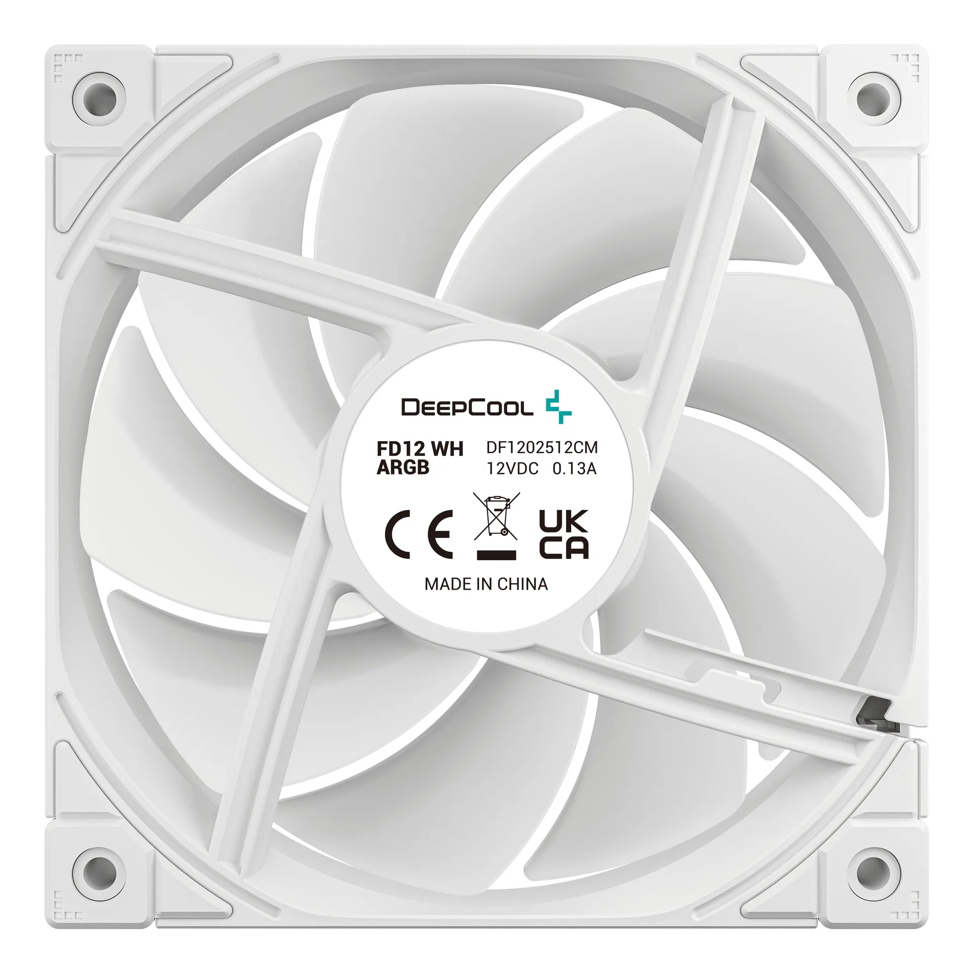 DeepCool FD12 ARGB Computergehäuse Ventilator 12 cm Weiß 1 Stück(e) – Bild 5