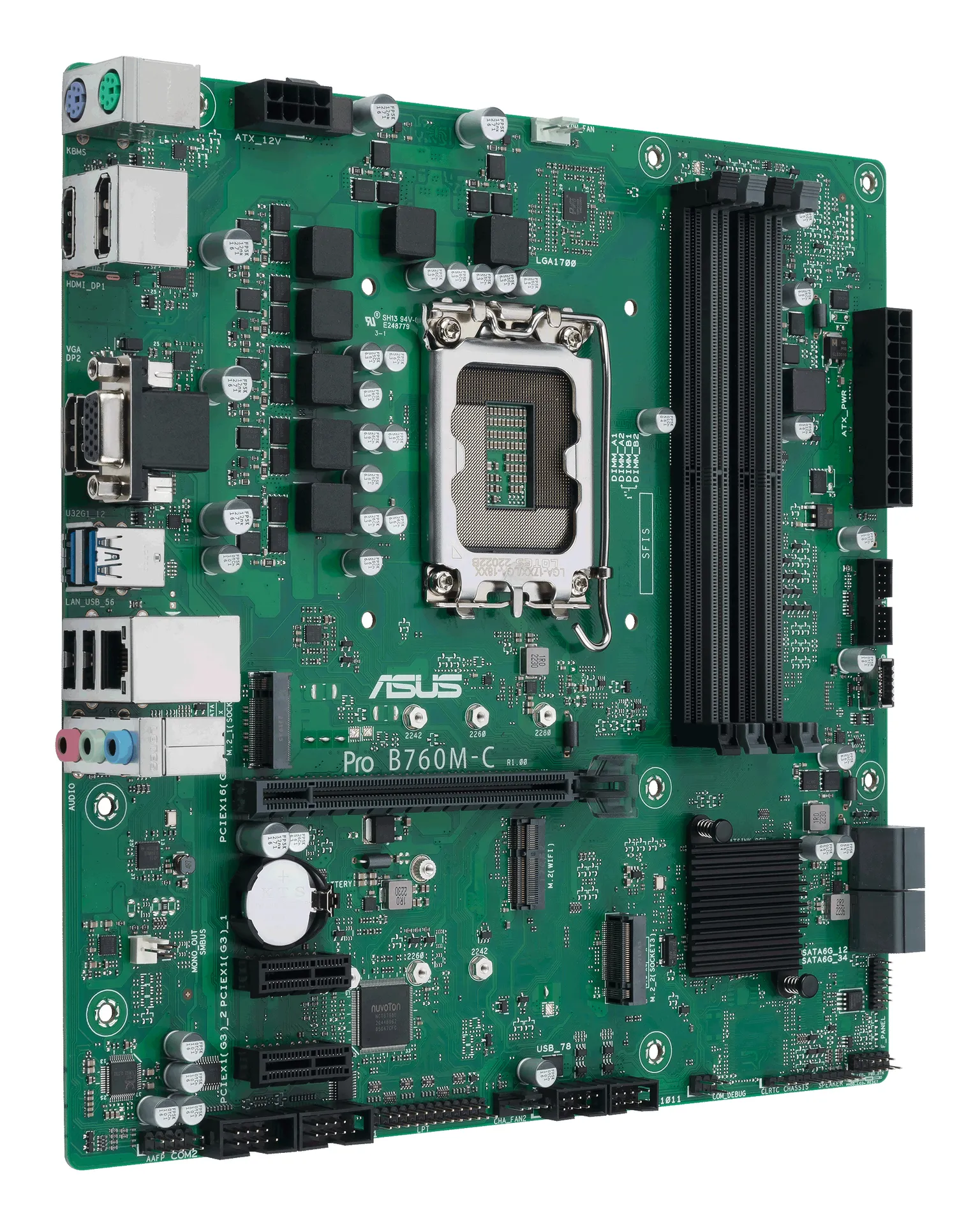 ASUS PRO B760M-C-CSM Intel B760 LGA 1700 micro ATX – Bild 3