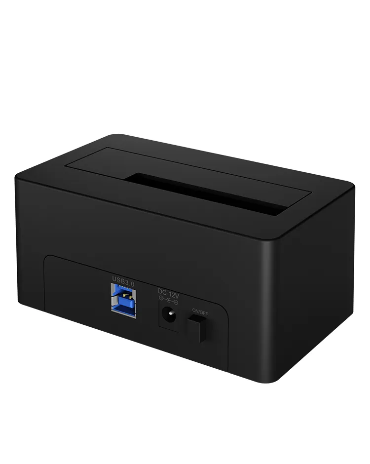 ICY BOX IB-1121-U3, DockingStation für 1x 2.5"/3.5" SATA I/II/III, USB 3.2 Gen 1, Netzteil, schwarz – Bild 3
