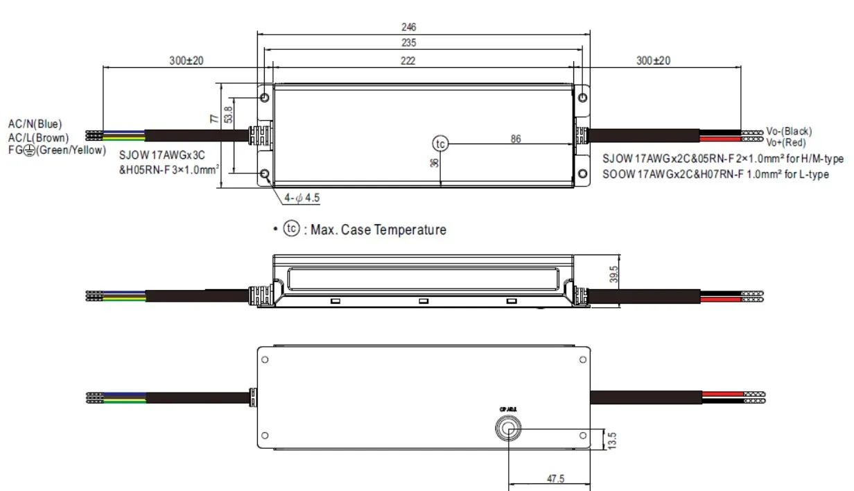 MEANWELL Netzteil - 24V 320W IP67 – Bild 3