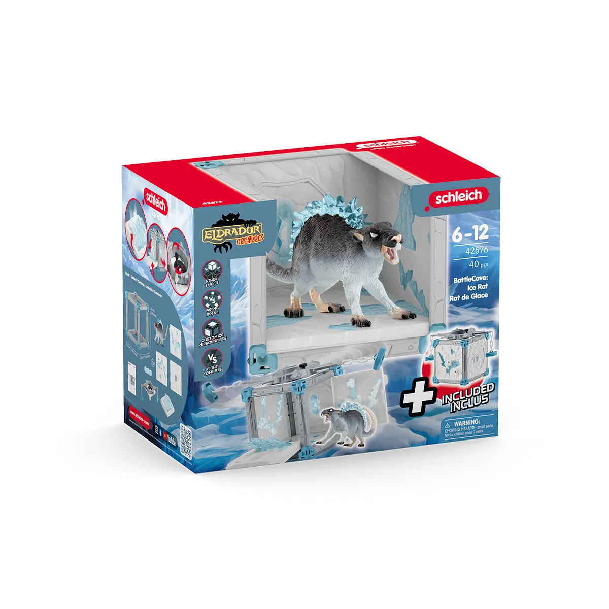 schleich BattleCave Eisratte – Bild 7
