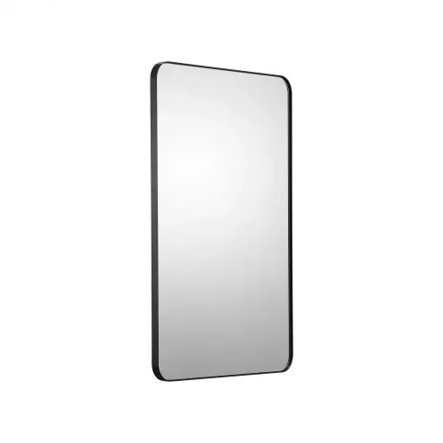 VEVOR Wandspiegel Schminkspiegel Badezimmerspiegel 915 x 610 x 25 mm rechteckiger Spiegel, schwarzer Rahmen aus Aluminiumlegierung mit Z-förmiger Halterung für Badezimmer Schlafzimmer Wohnzimmer – Bild 9