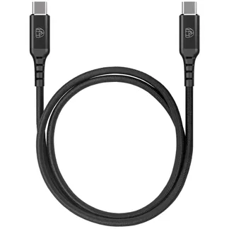DEQSTER Nylon-Ladekabel USB-C auf USB-C, 1m DEQSTER Nylon-Ladekabel USB-C auf USB-C, 1m