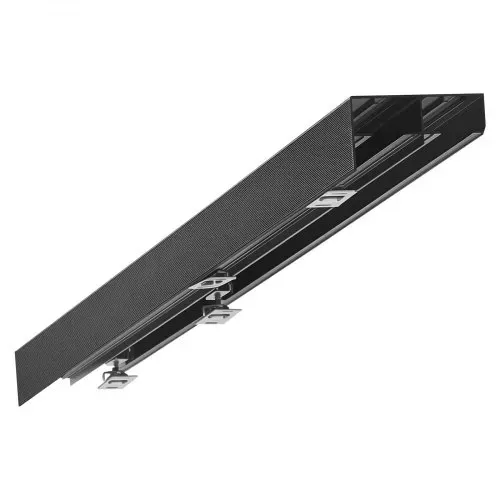 VEVOR Schiebetürbeschlag-Set 1524 mm, Doppelschiebetürschiene aus Aluminiumlegierung, Doppelspuriges Schiebetürsystem für Schränke (25–45 mm Dicke / 762 mm Breite), Leichtgängig & Leise – Bild 9
