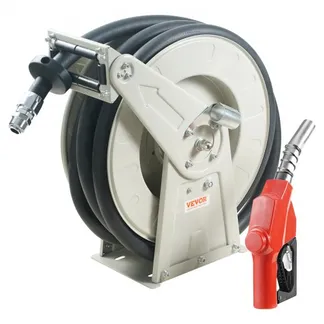 VEVOR Kraftstoffschlauchtrommel, einziehbare Dieselschlauchtrommel, 25,4 mm x 10 m, automatische Betankungsdüse VEVOR Kraftstoffschlauchtrommel, einziehbare Dieselschlauchtrommel, 25,4 mm x 10 m, automatische Betankungsdüse